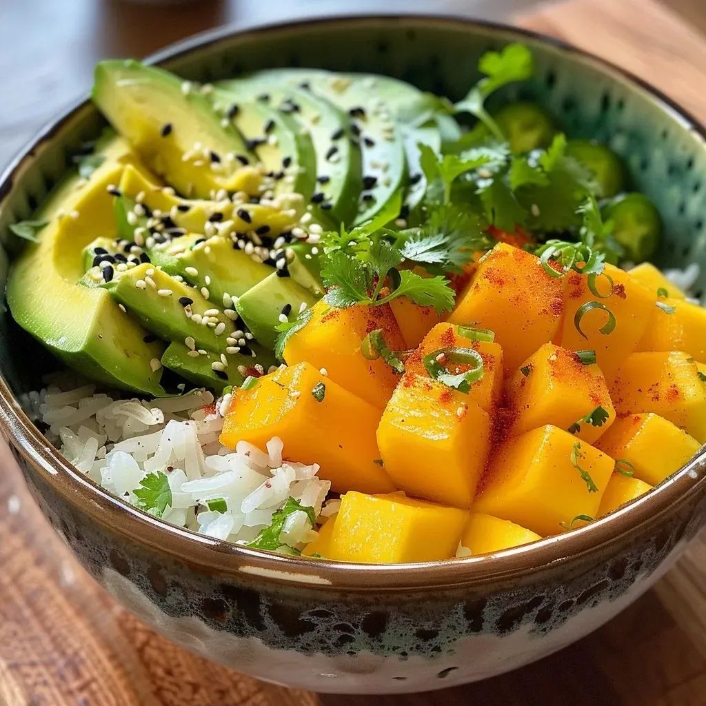 Side view of a colorful Reis Bowl highlighting fresh broccoli, sliced fennel, and chunks of red pepper.