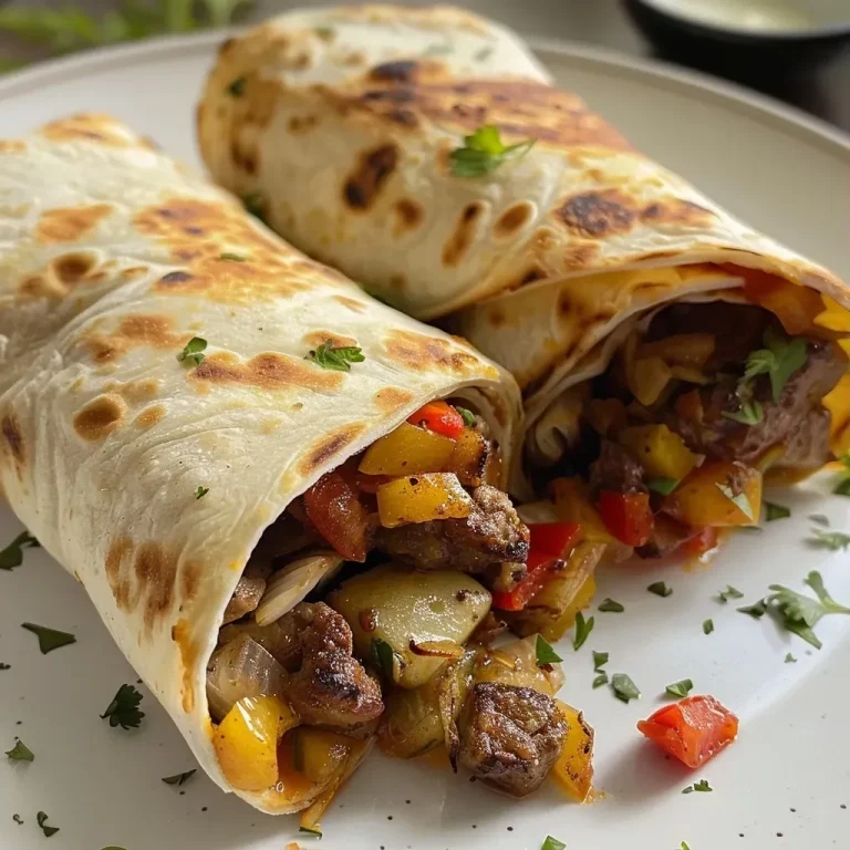 Close-up of crispy air-fried wraps with ingredients peeking out.