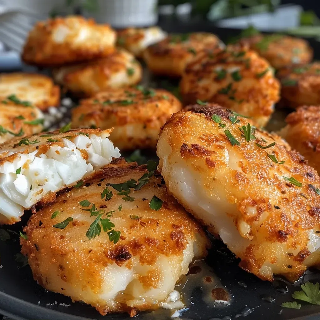 Juicy Fischstäbchen Auflauf with melted cheese, surrounded by tender potatoes and a sprinkle of parsley.
