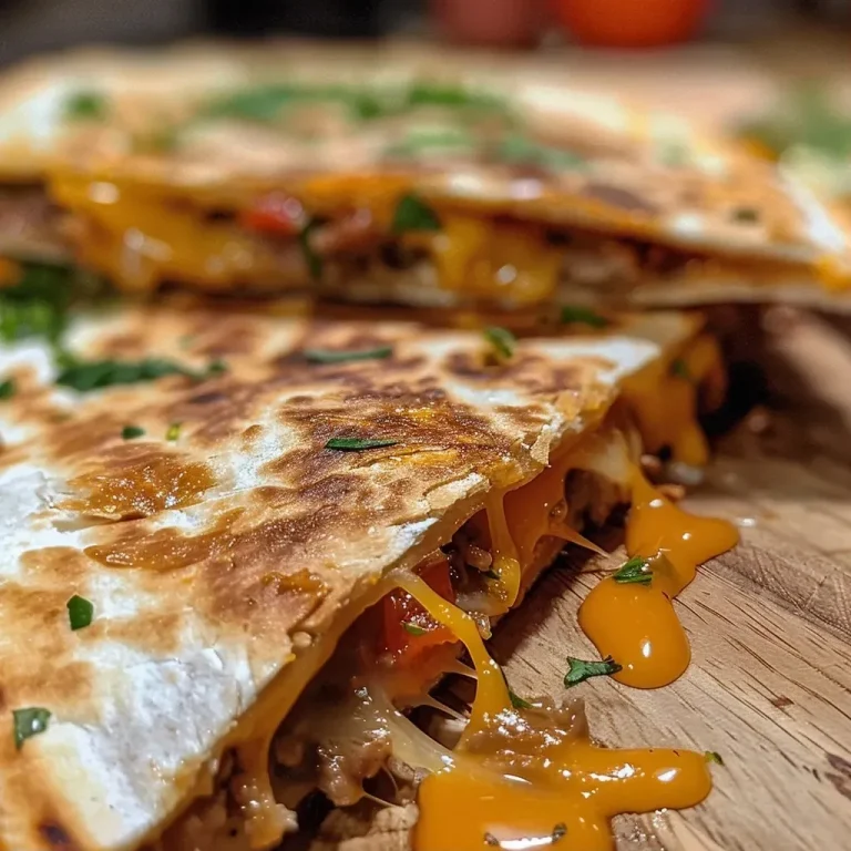 Close-up of crispy quesadillas filled with black beans and corn.